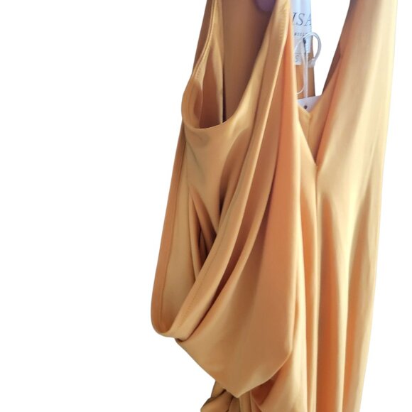 MISA Los Angeles Women's Marigold Domino Mini Dress Size XS NWT Yellow - Picture 8 of 12